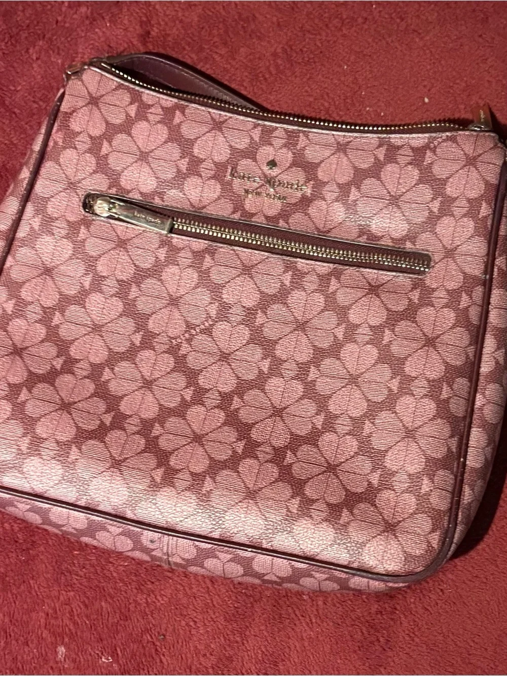 Kate Spade Signature Spade Flower Coated Canvas Swingpack Crossbody
